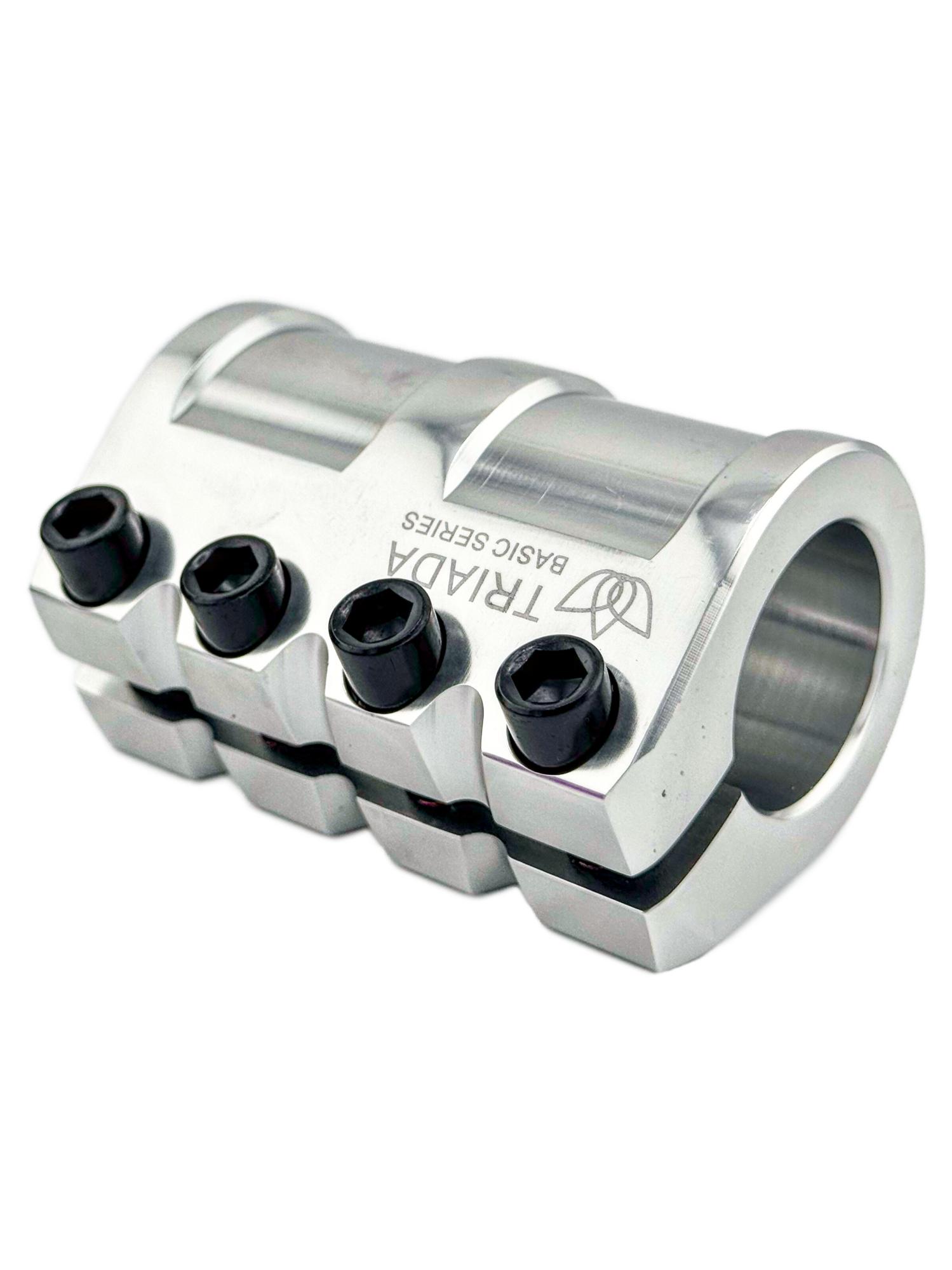 Зажим TRIADA BAISIC 4-болта серебро полированный