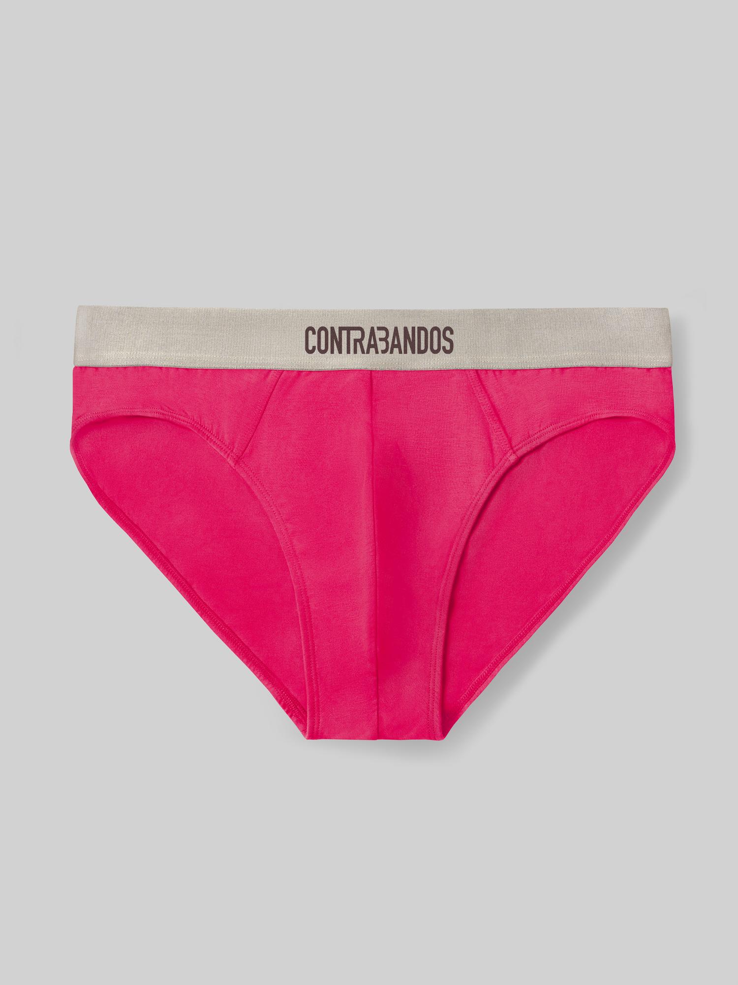 Мужские розовые брифы CONTRABANDOS TRUNKS PINK