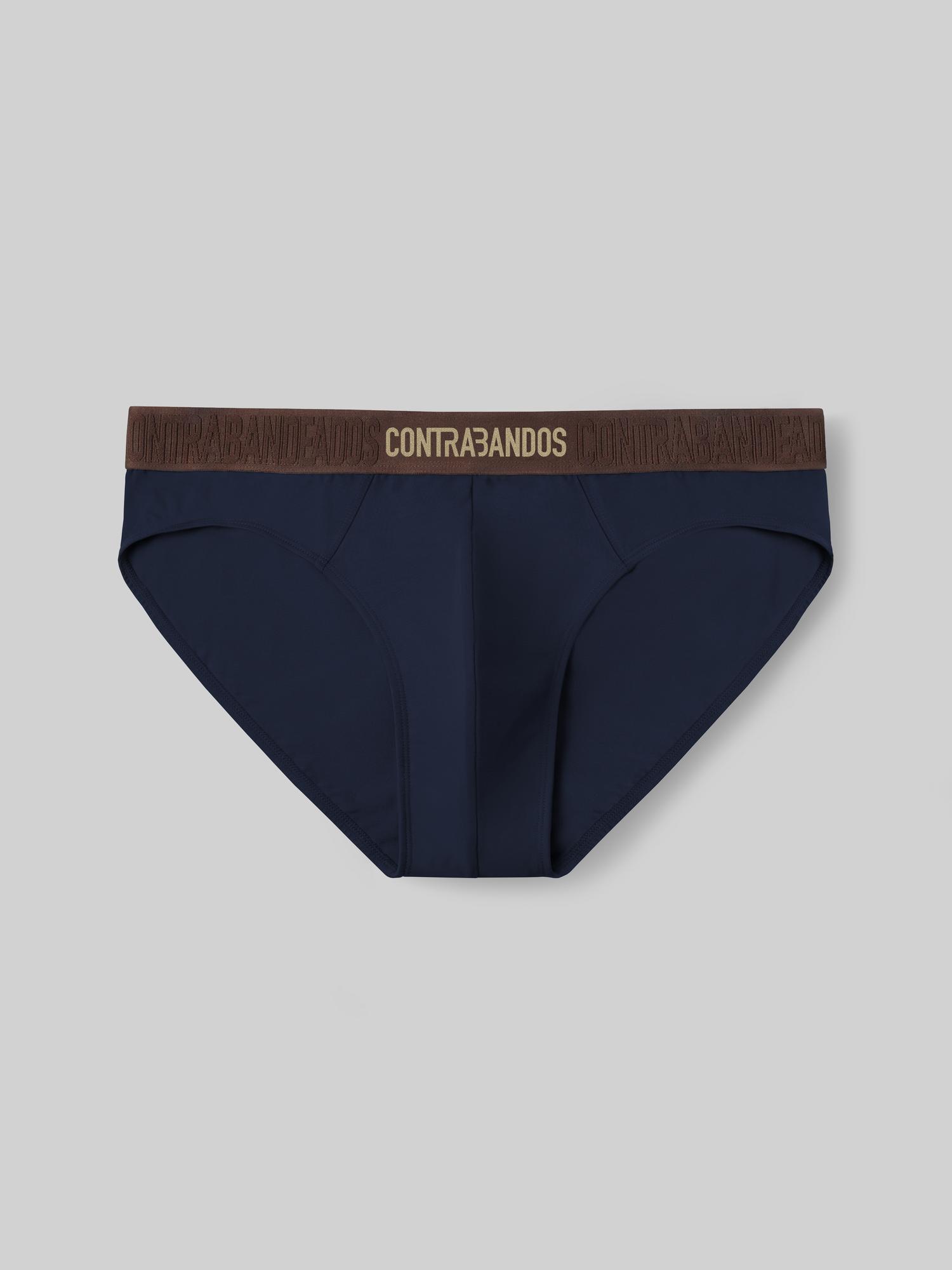 Мужские темно-синие брифы CONTRABANDOS TRUNKS NAVY