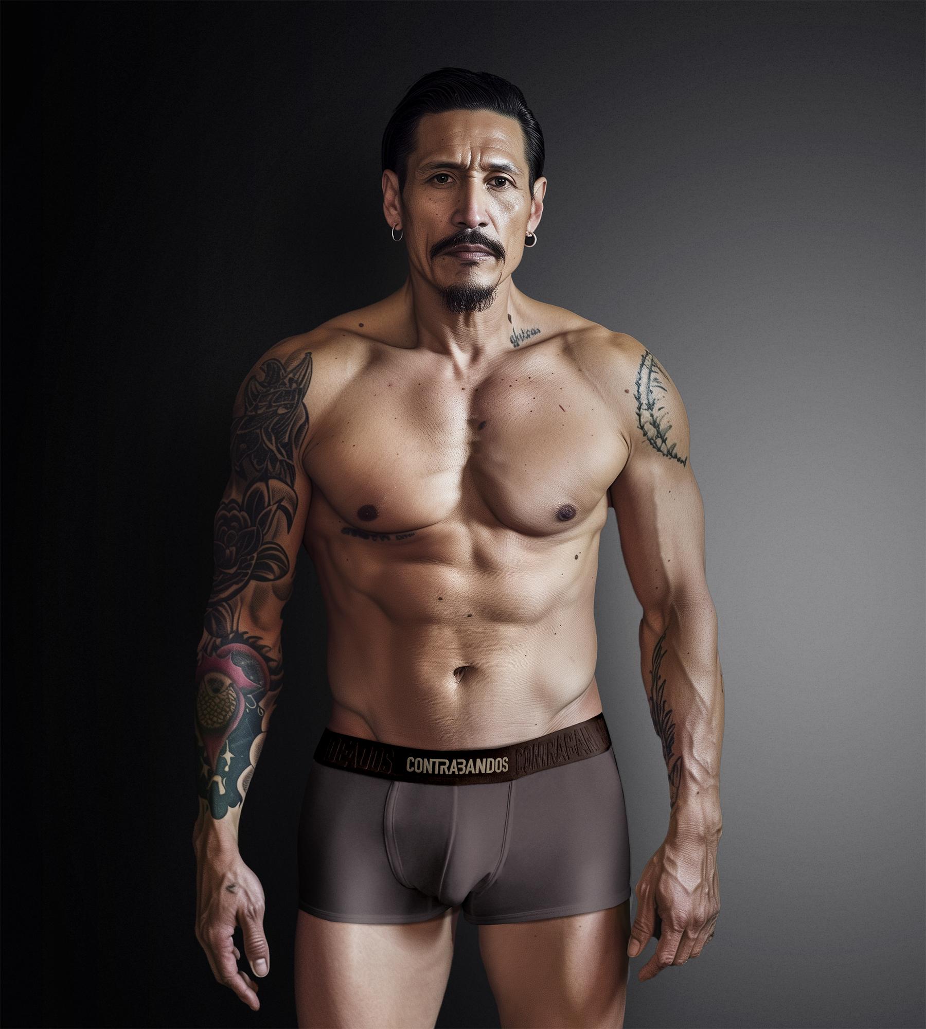 Мужские коричневые боксеры CONTRABANDOS BOXERS CHOCO