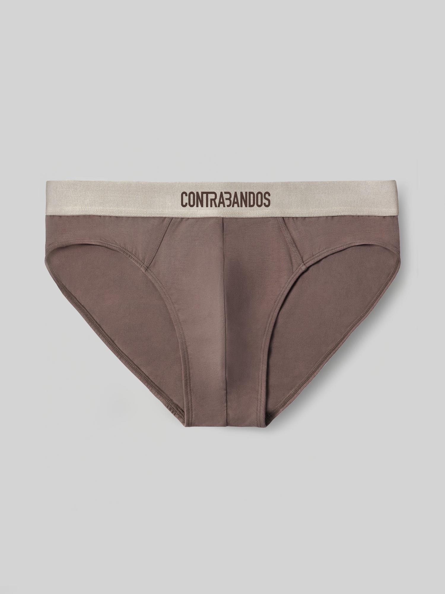 Мужские коричневые брифы CONTRABANDOS TRUNKS CHOCO