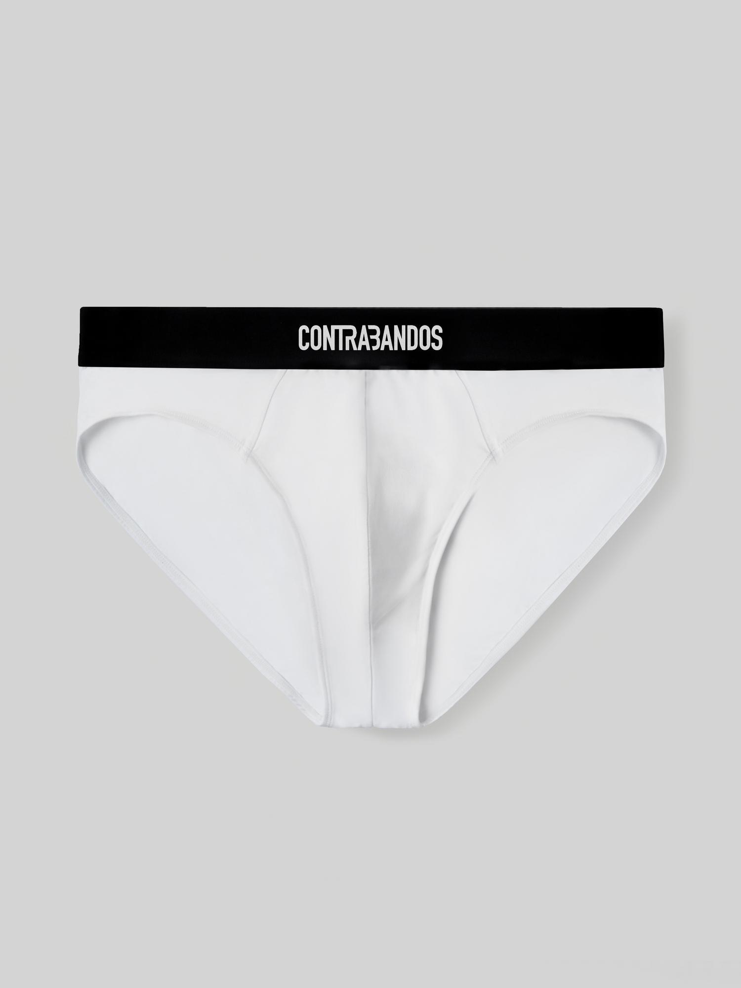 Мужские белые брифы CONTRABANDOS TRUNKS WHITE