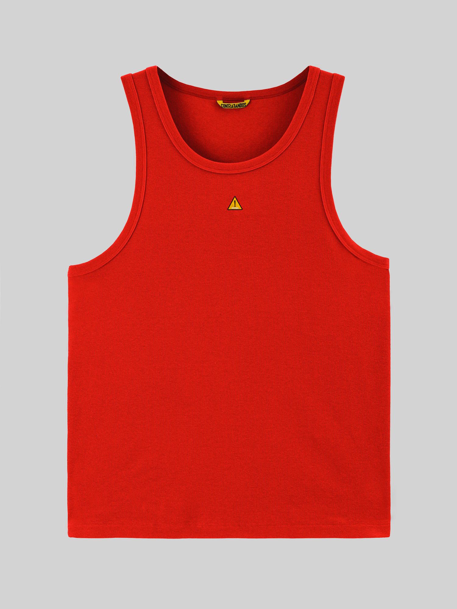 Мужская майка-риб CONTRABANDOS NON ALCO TOP RIB RED