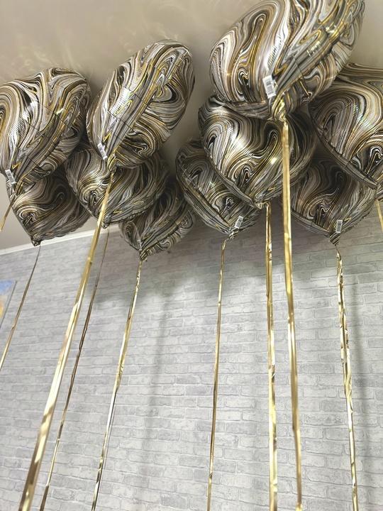 Сердечки на дождике