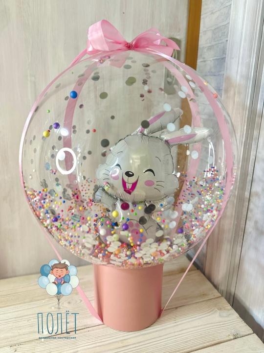 Снежный шар «Зайка»