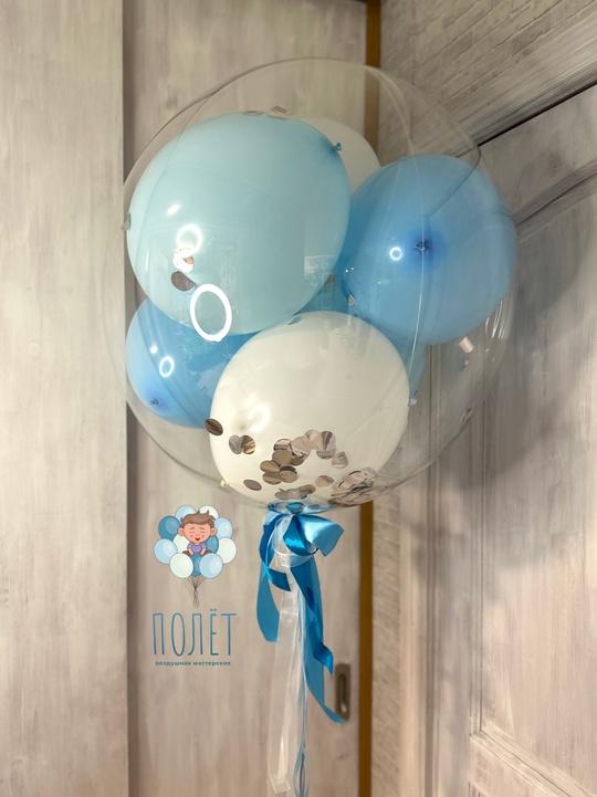 Баблс XL с шарами