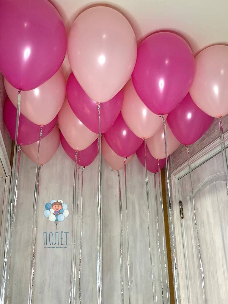 Воздушные шары на дождике