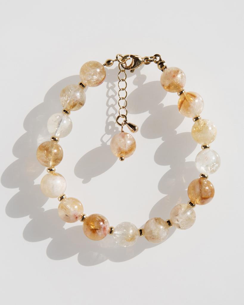 Браслет из цитрина «МЁД»