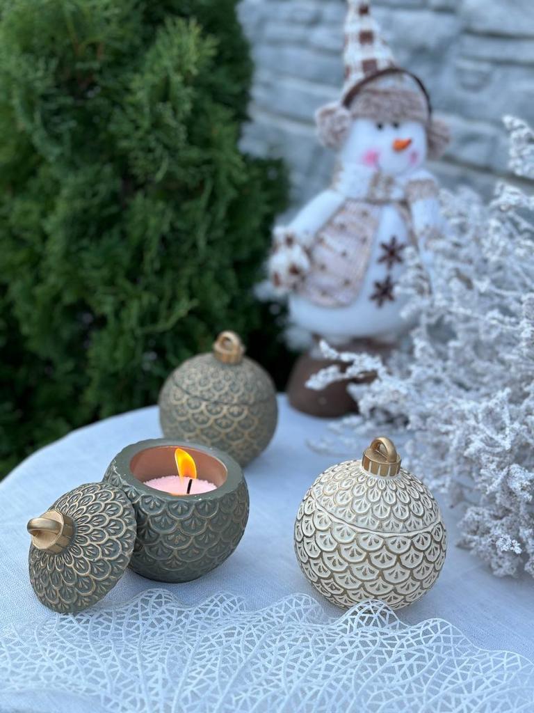 ШАР ВИНТАЖНЫЙ ЗЕЛЕНЫЙ