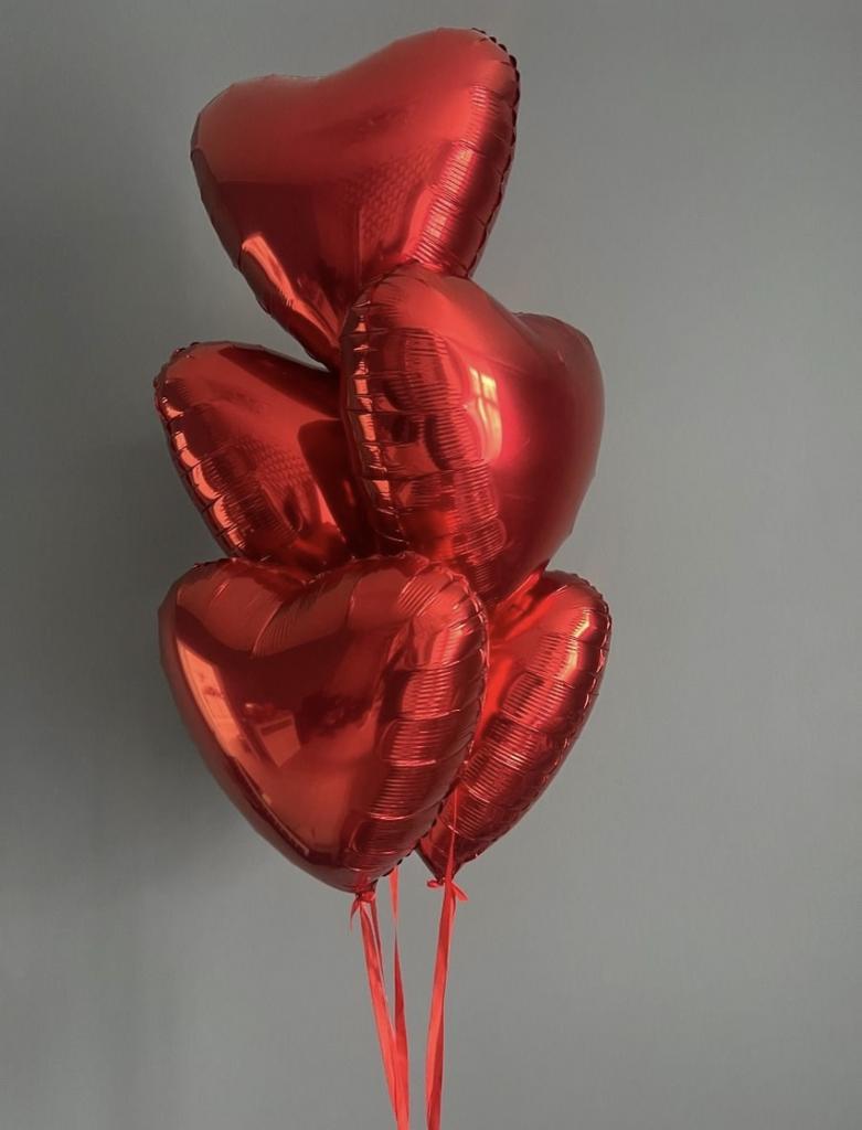 Шары фольгированные гелиевые