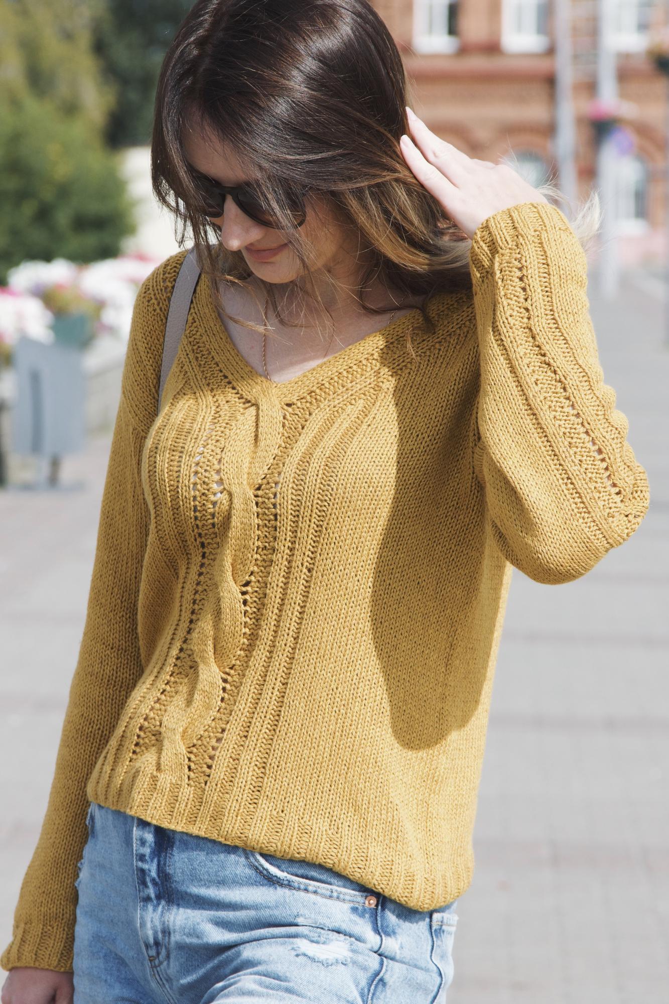 Мастер-класс по вязанию джемпера "Arizona"