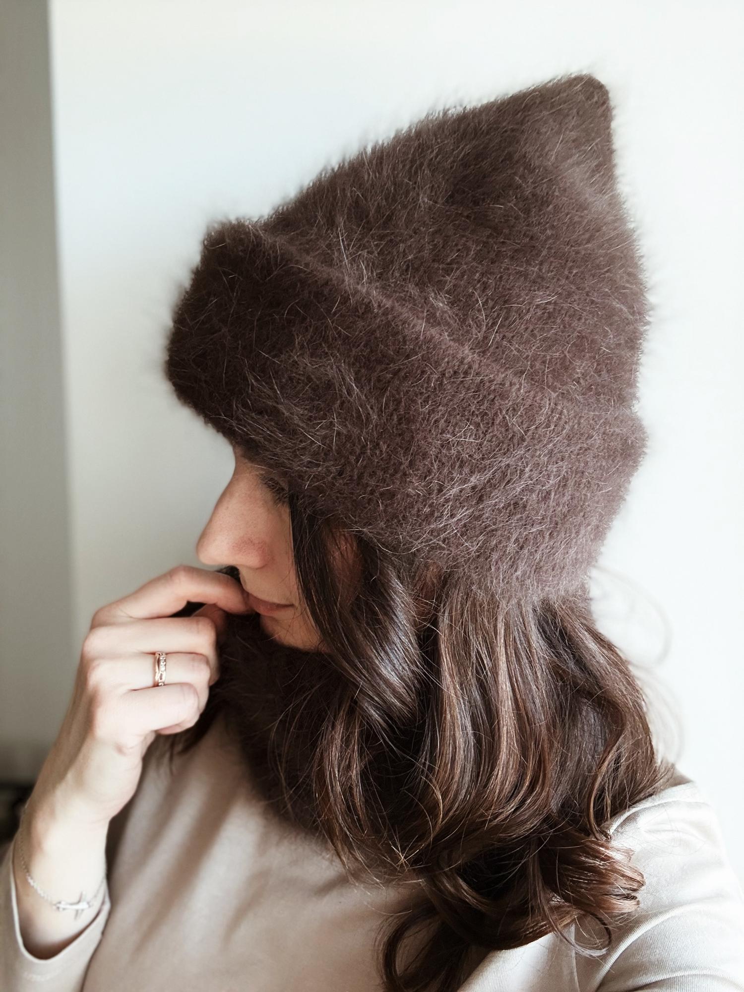 Мастер-класс шапка двойная "Пипка"