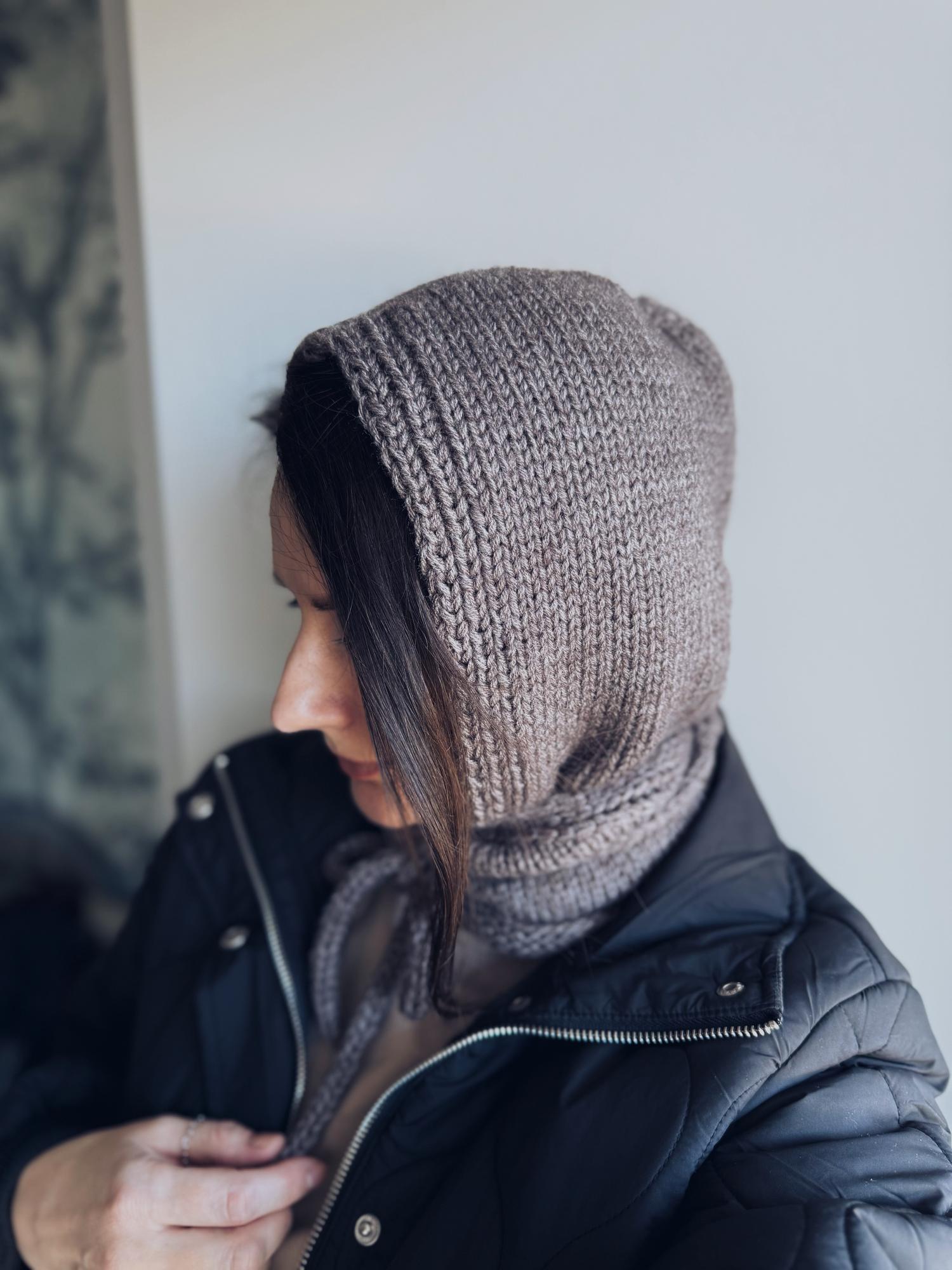 Мастер класс по вязанию теплой косынки "Jane"