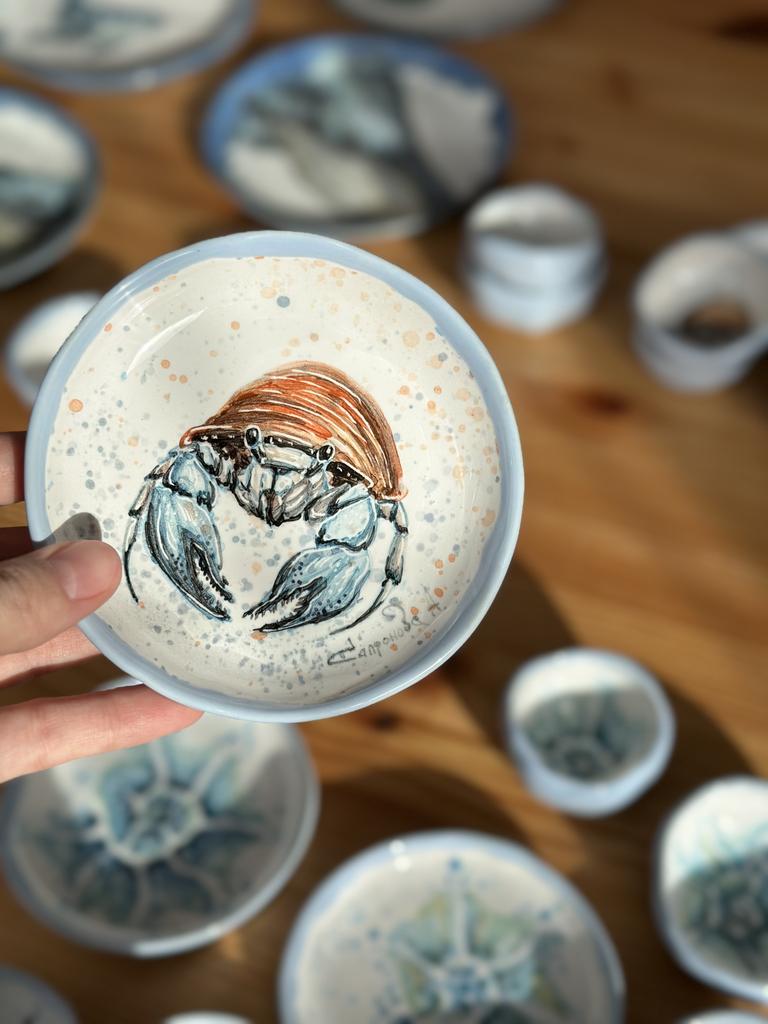 Тарелка «Рак отшельник»