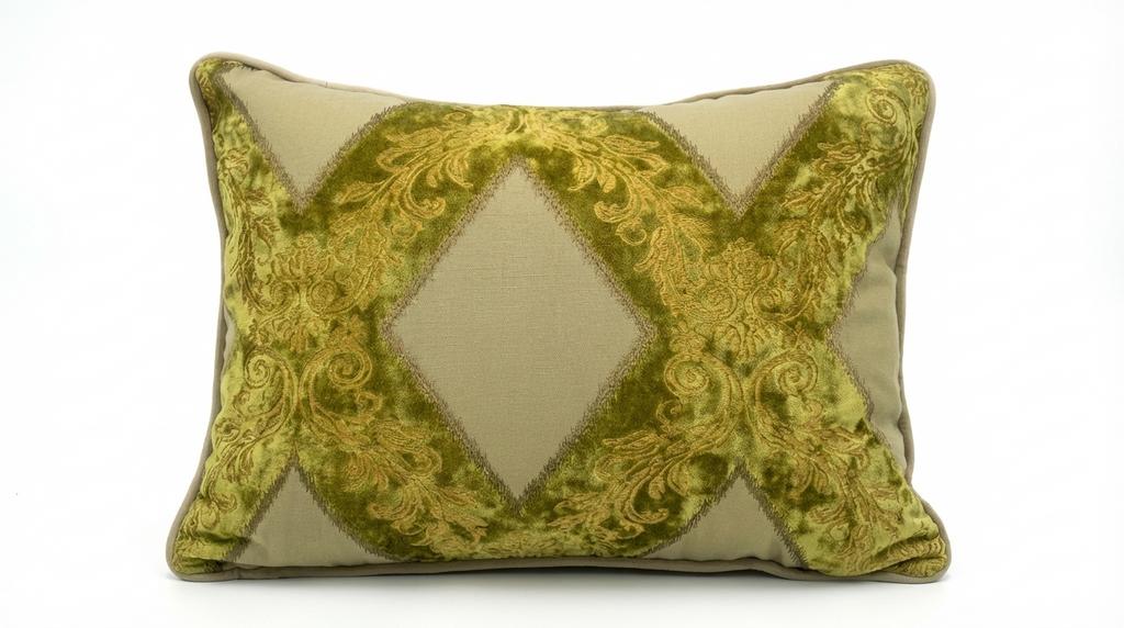 Чехол с кантом "Бархатный ромб"