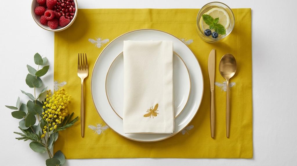 Плейсмат жакардовый Пчела