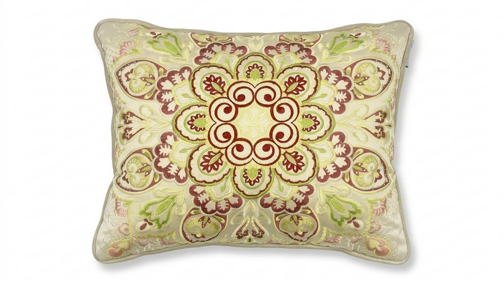 Чехол с кантом "Цветочный орнамент"