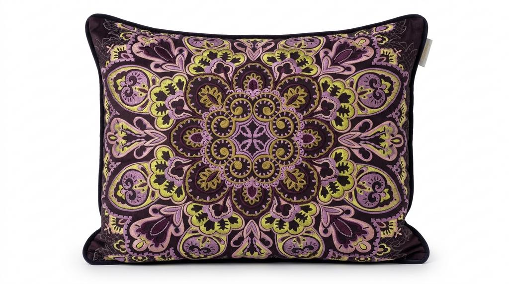 Чехол с кантом "Цветочный орнамент"