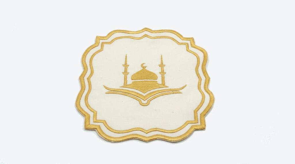 Подстаканник мусульманская вышивка Мечеть