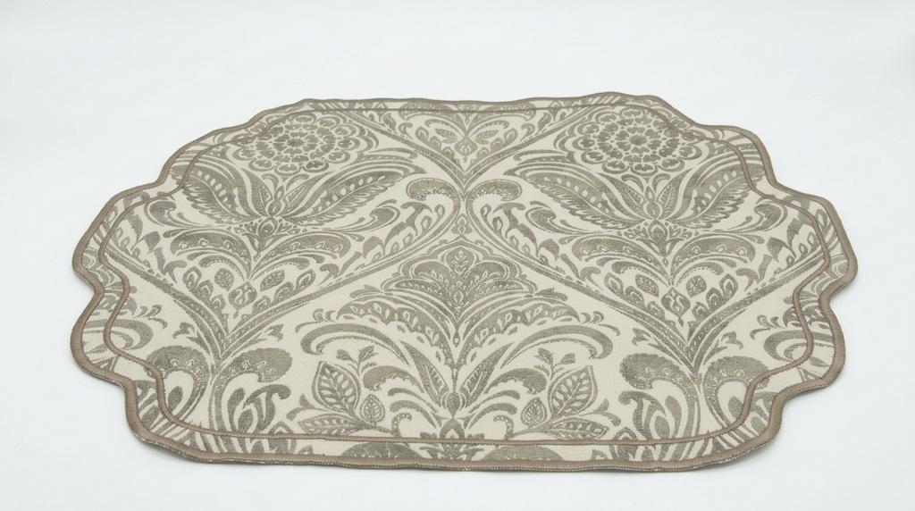 Плейсмат бежевый кант (комплект)