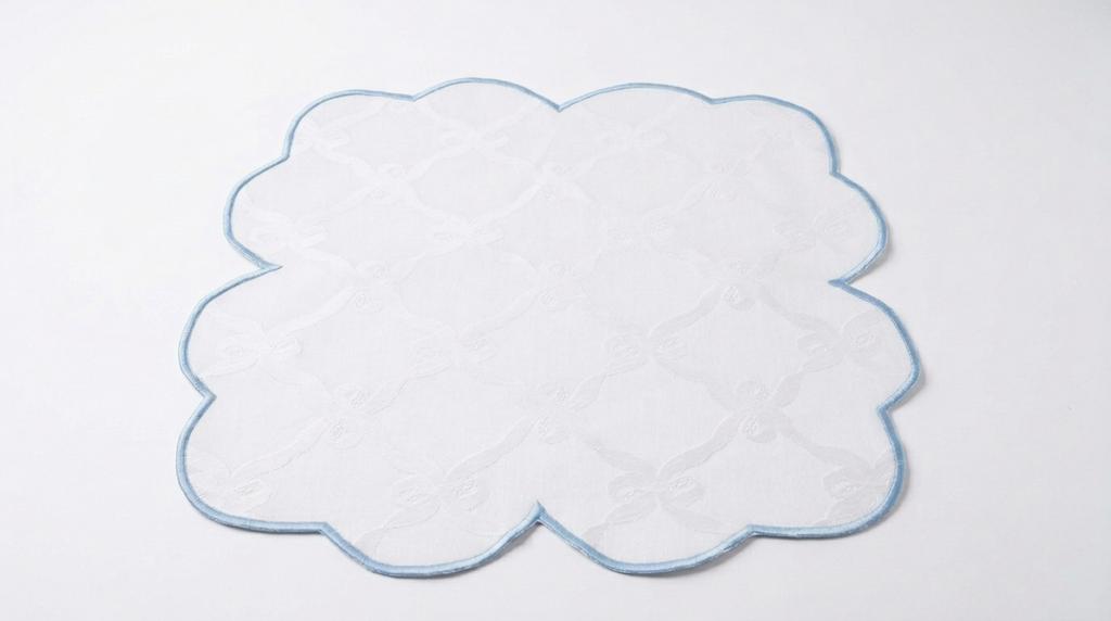 Плейсмат Голубой бордюр (комплект)