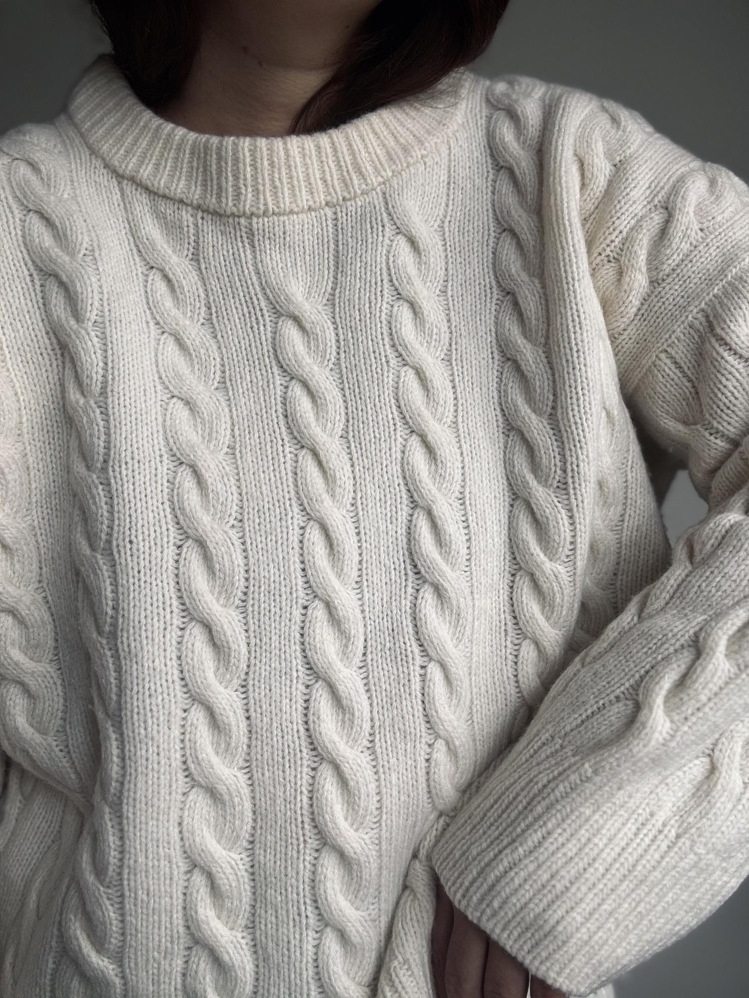 Описание #джемпер_косы (PDF)