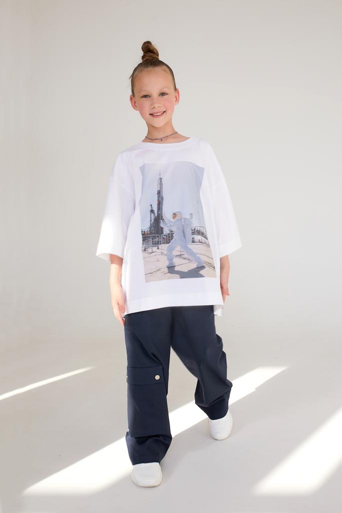 Брюки-карго "Dry by Sun" , темно-синие