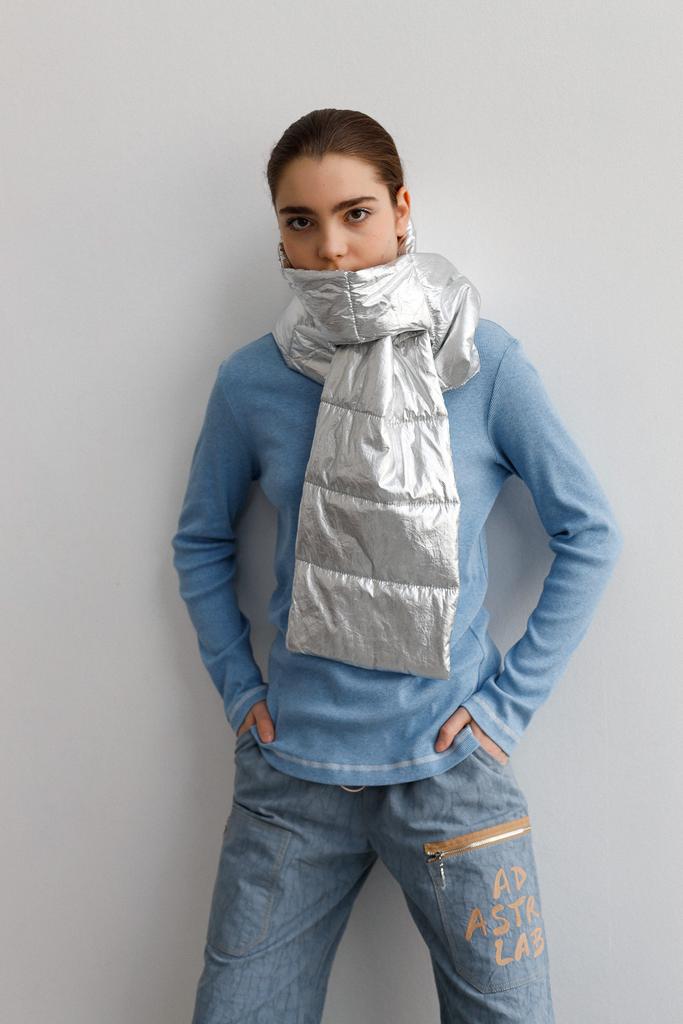 Лонгслив  "blue the sky"