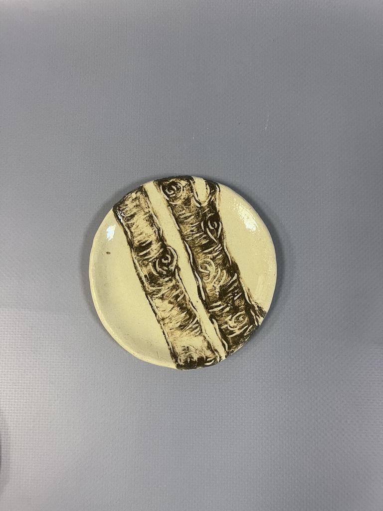 Тарелка №4 «Березовая роща»