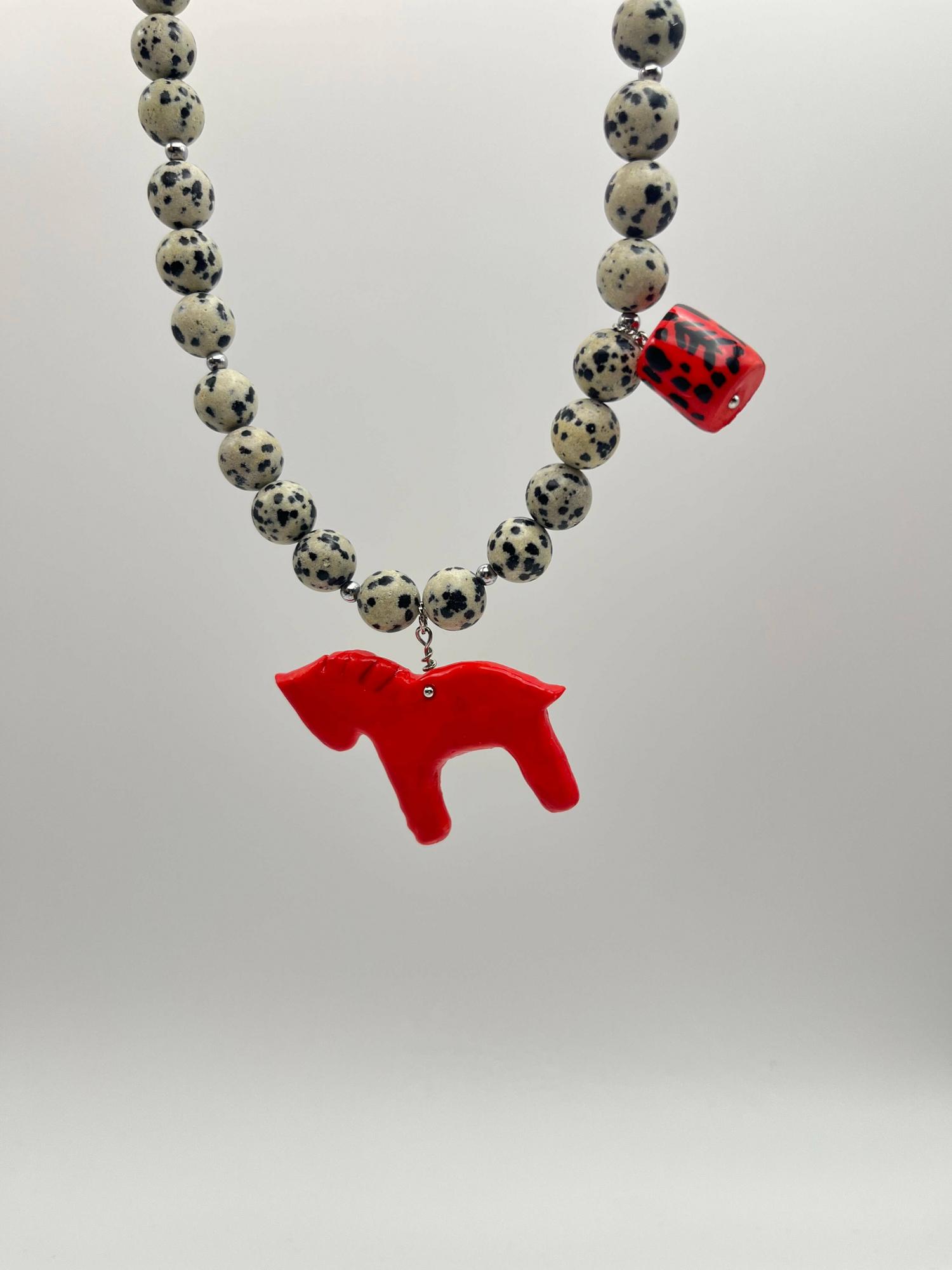 Чокер «Огненный конь»