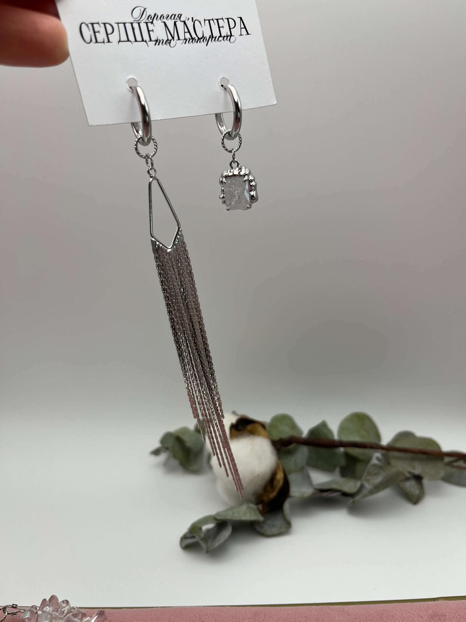 Серьги «Льды»