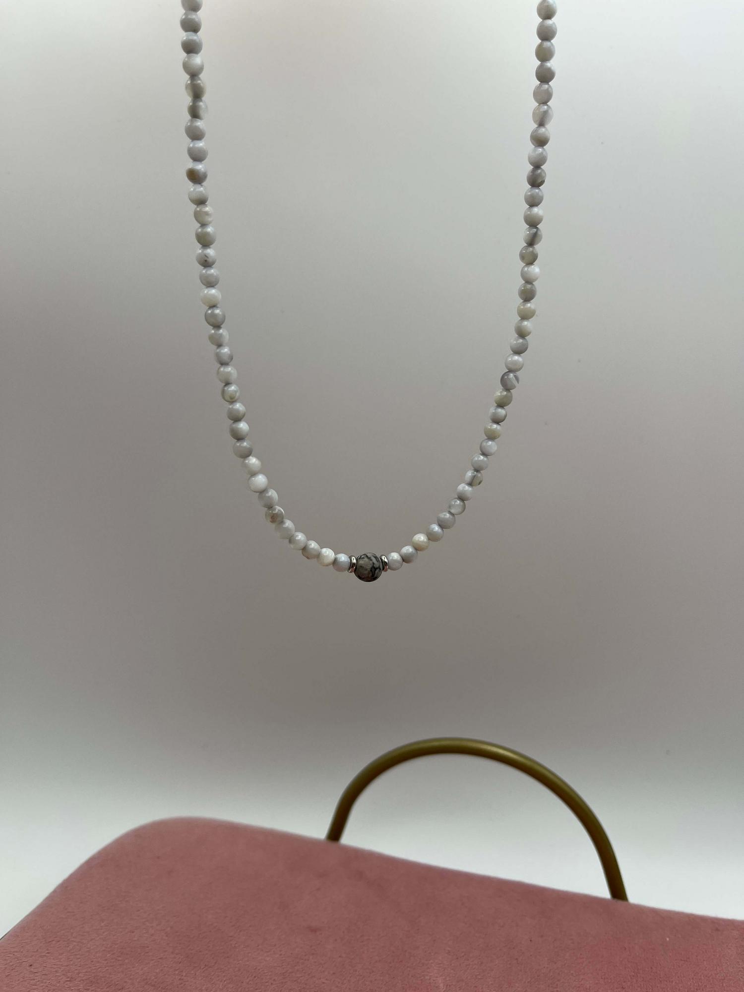 Чокер "Перламутровый"