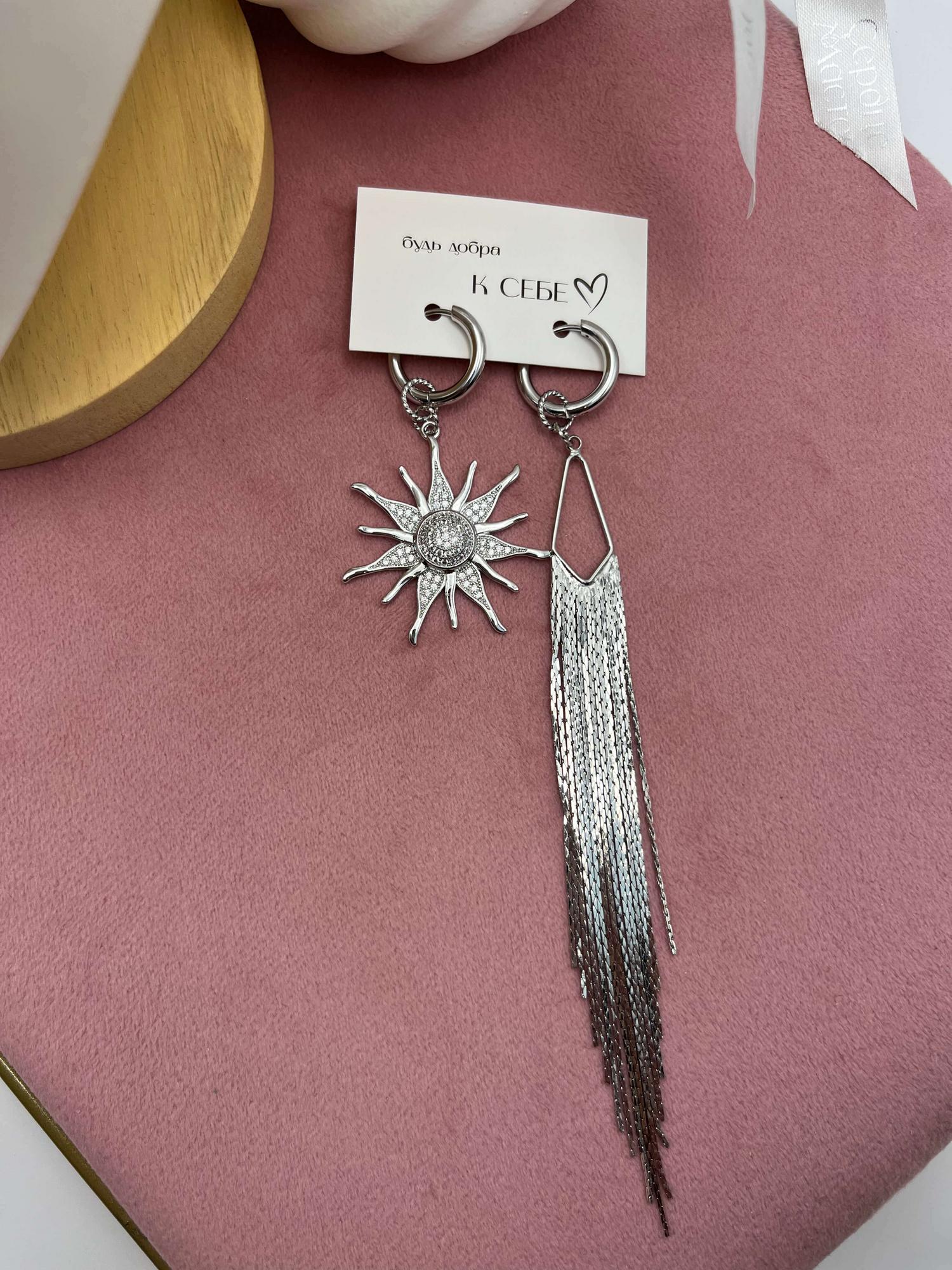 Серьги «Ледяная роса»