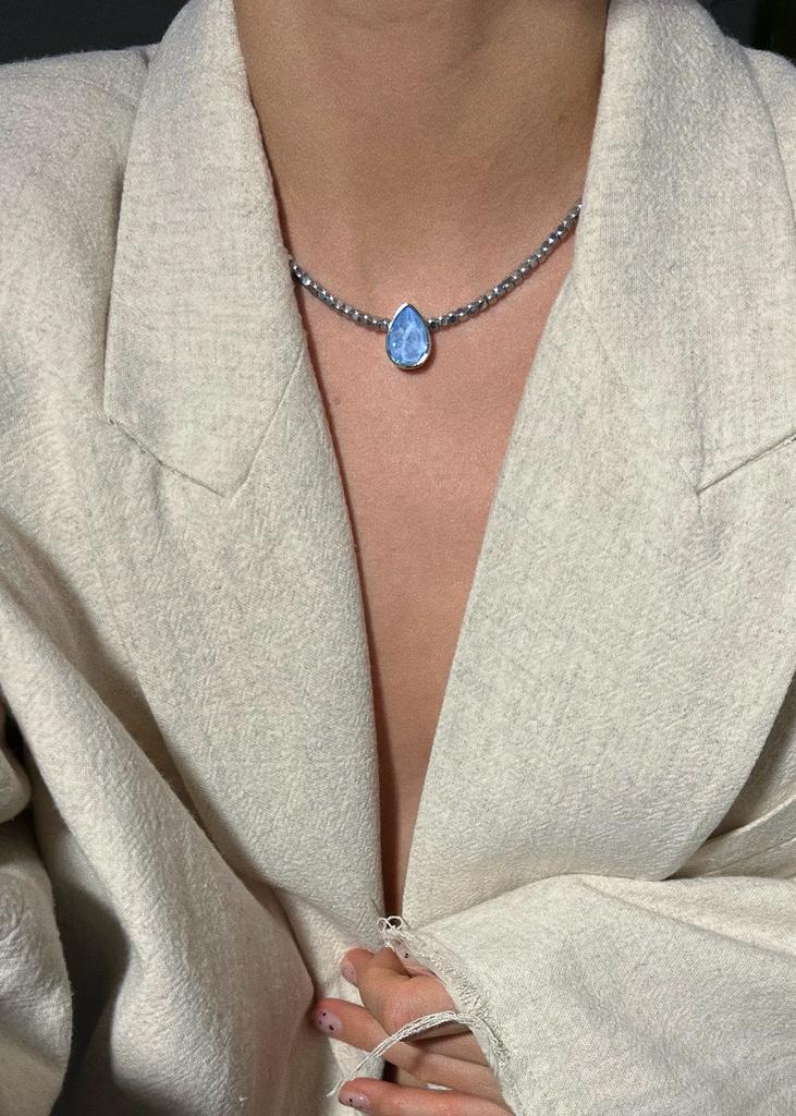 ЧОКЕР ЛАЗУРНЫЙ