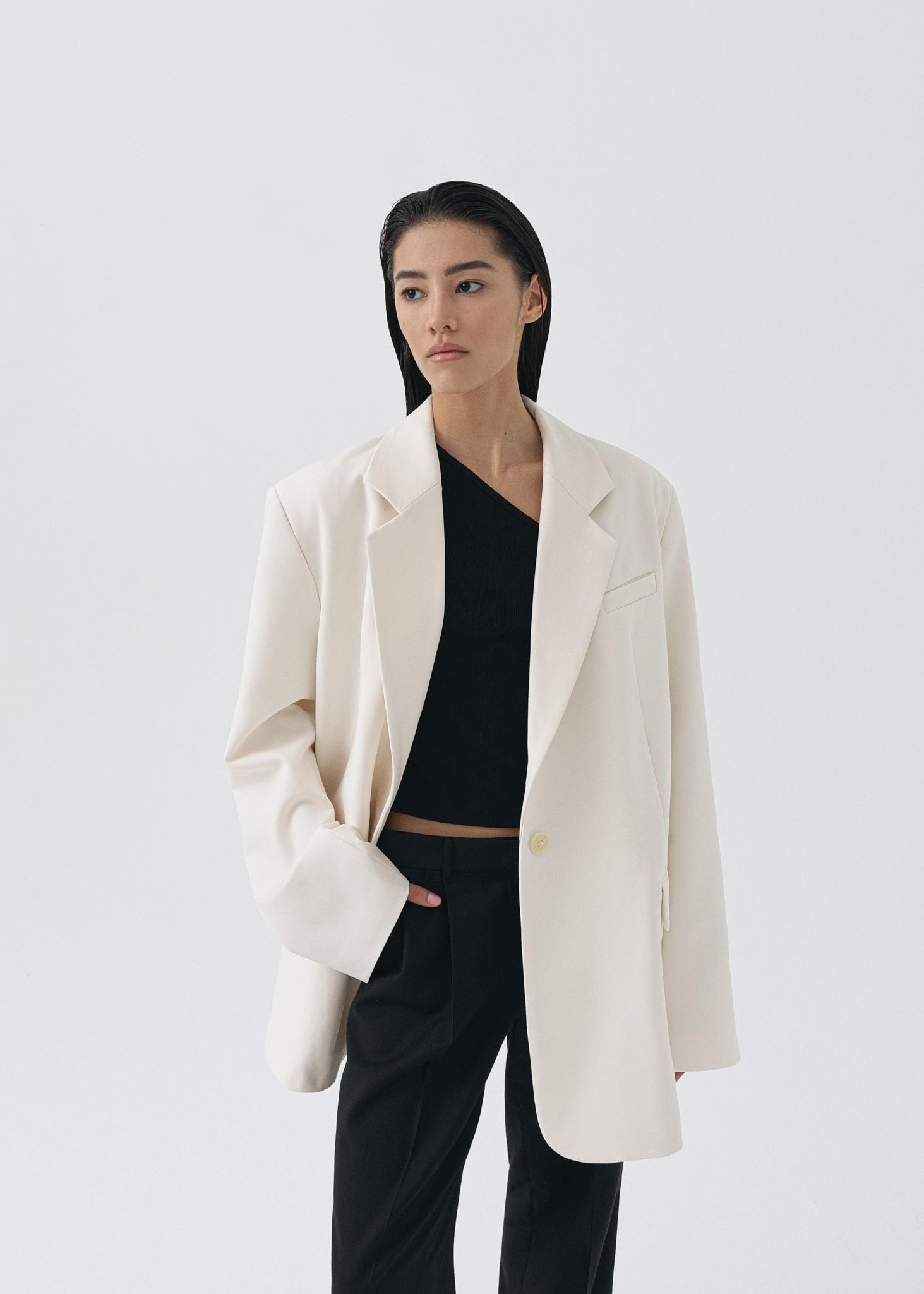 All > Oversized blazer with belt Buy from e-shop