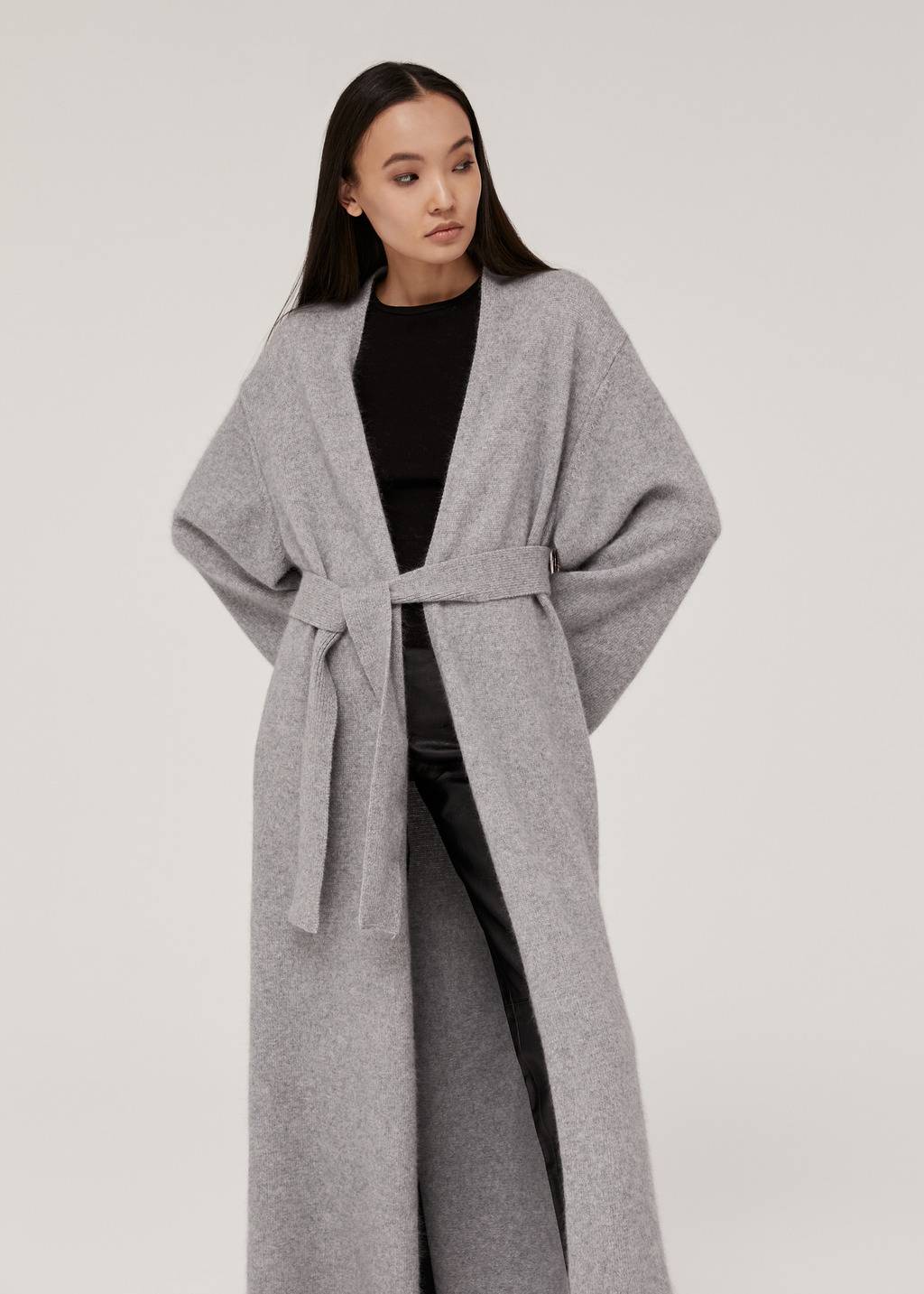 Cashmere > 100% cashmere oversized long cardigan - PREORDER