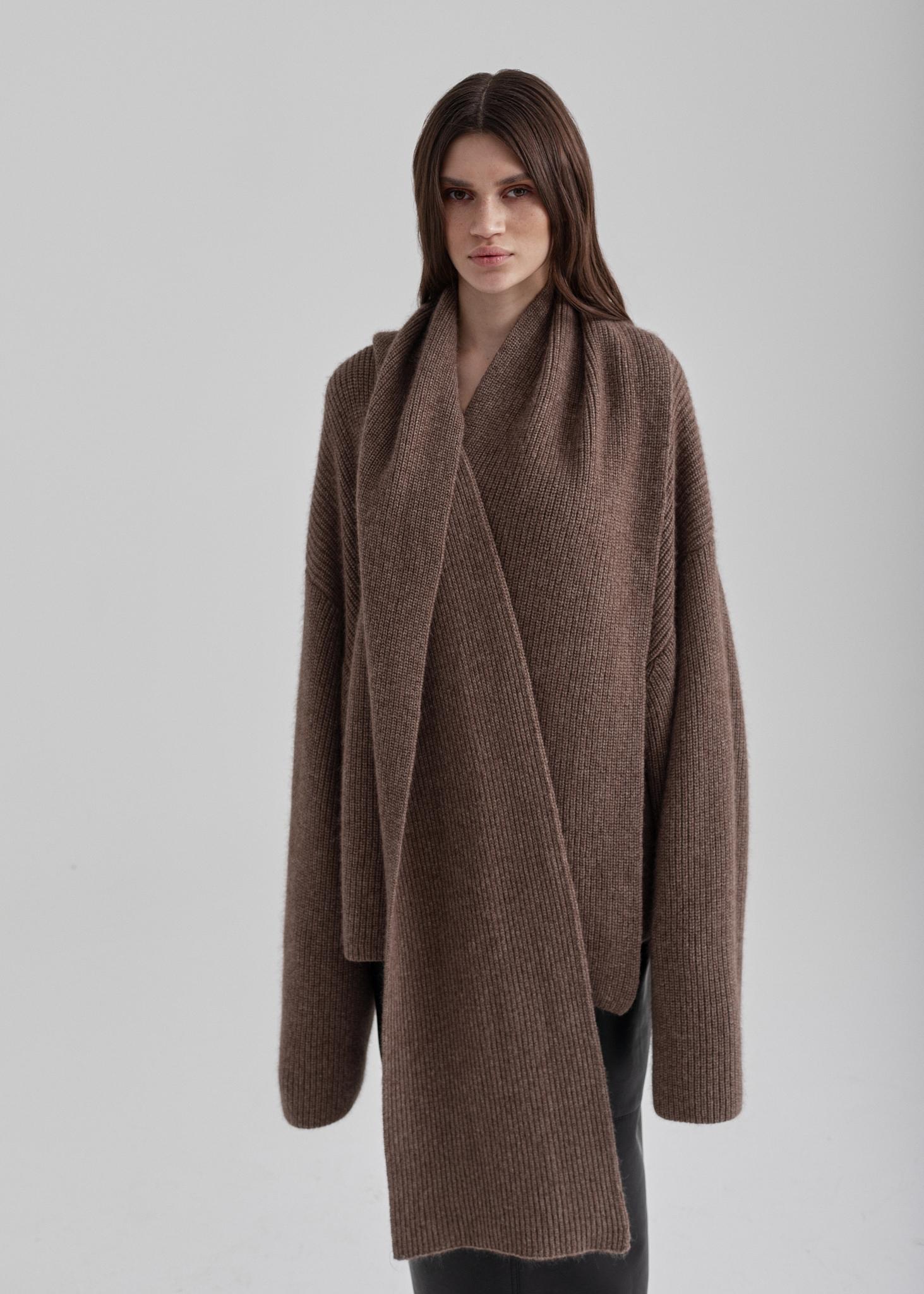 【archive】 sullen Cashmere 100% Cardigan Cashmere > 100% cashmere cardigan with scarf - PREORDER Buy