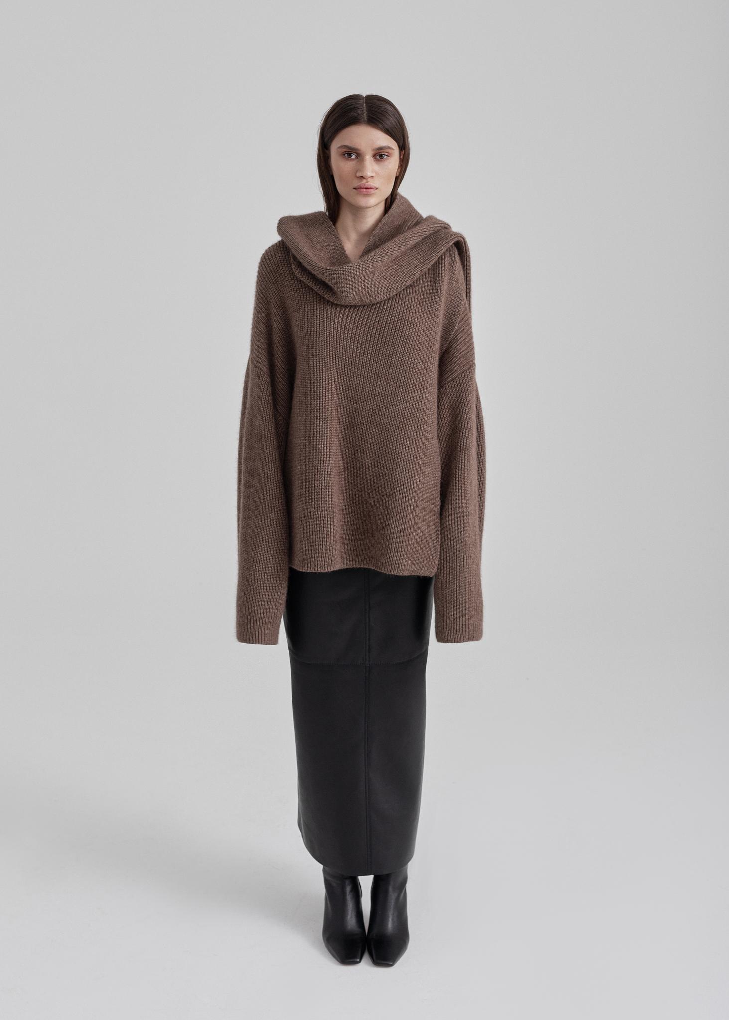 Cashmere > 100% cashmere cardigan with scarf Buy from e-shop