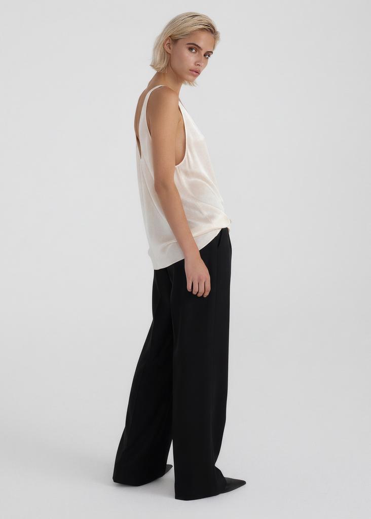 Viscose silk tank top