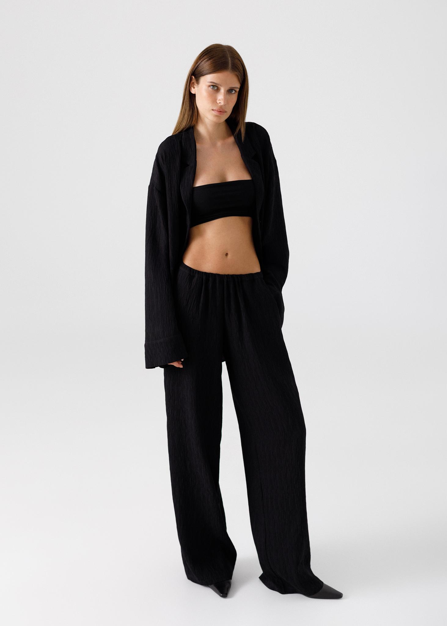 All > Crinkle cotton pajama style suit Buy from e-shop
