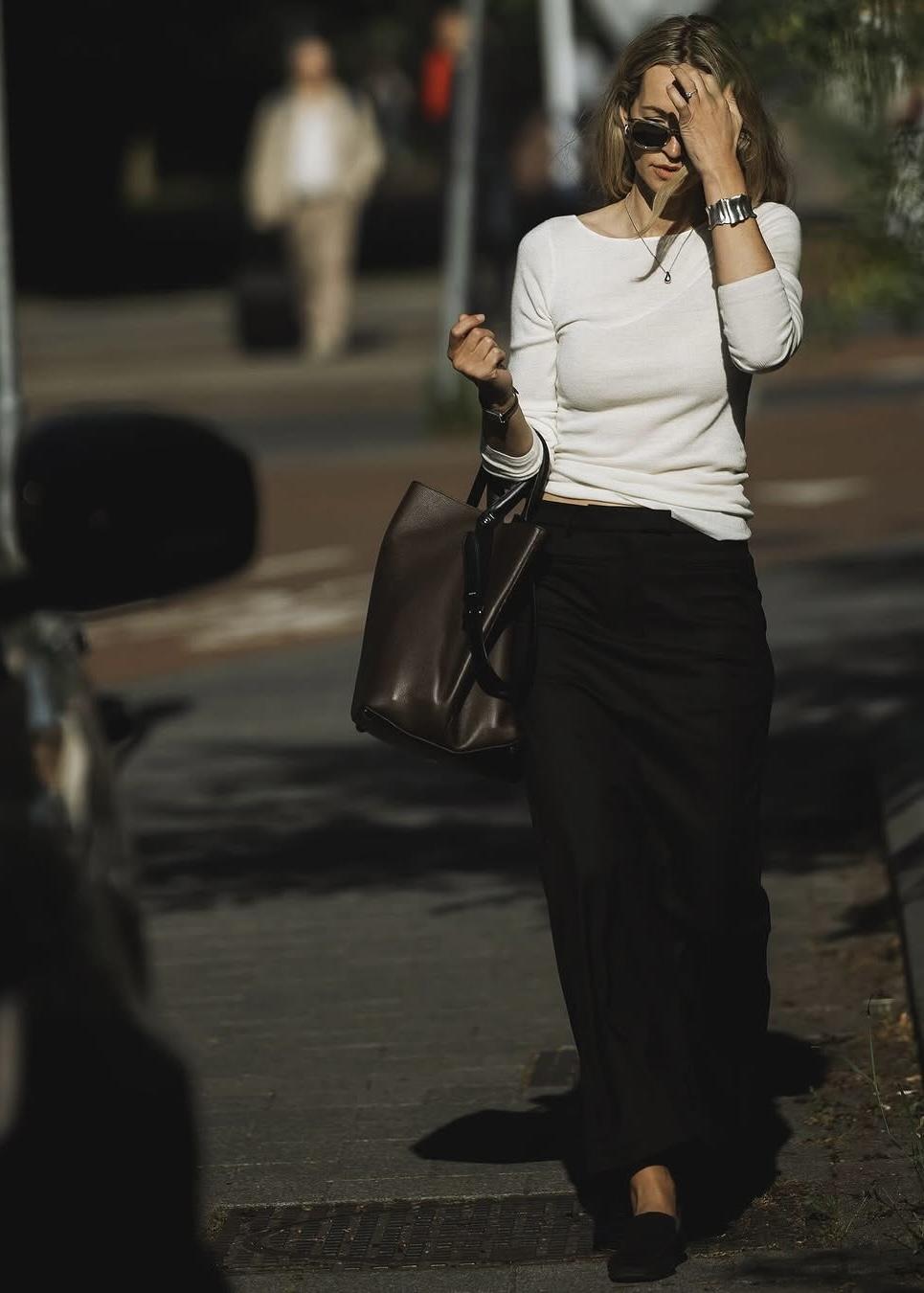 Jaya Skirt in Black– Studio Nicholson