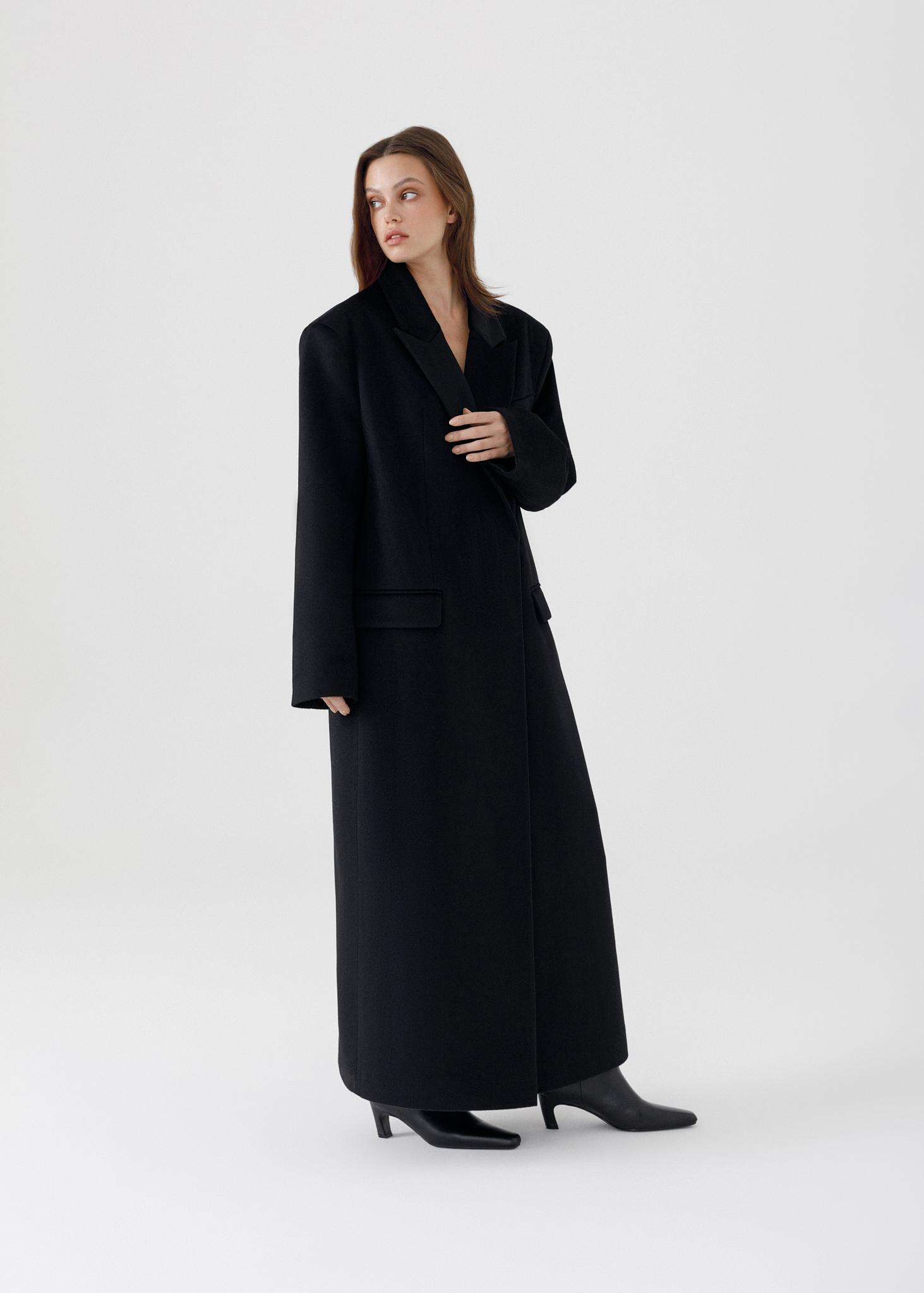 Double-breasted Wool coat – L'AUBE BLANC