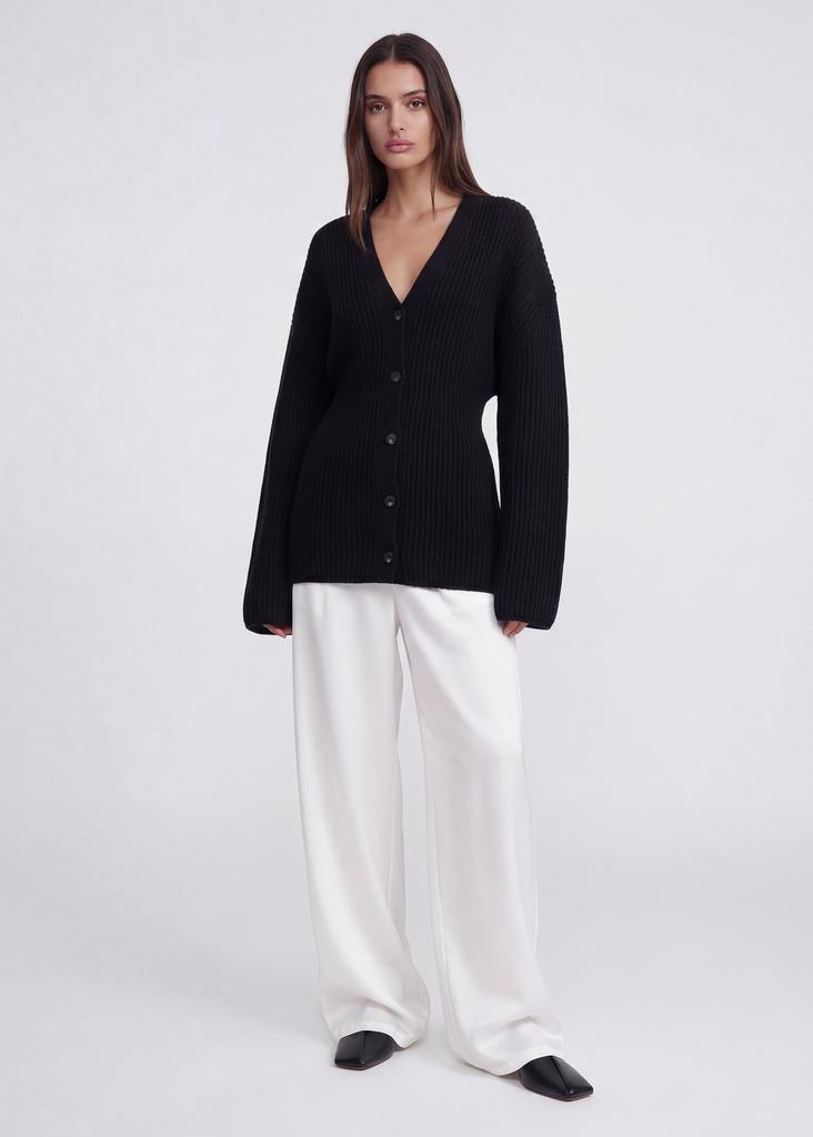 Merino wool cardigan