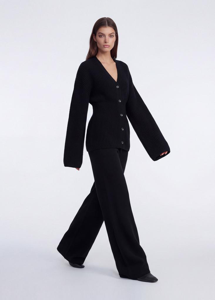 Merino wool cardigan