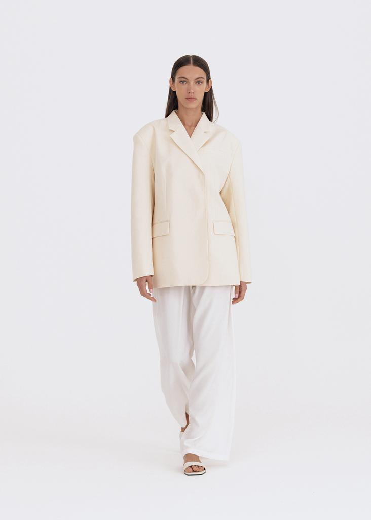 Двубортный оверсайз жакет