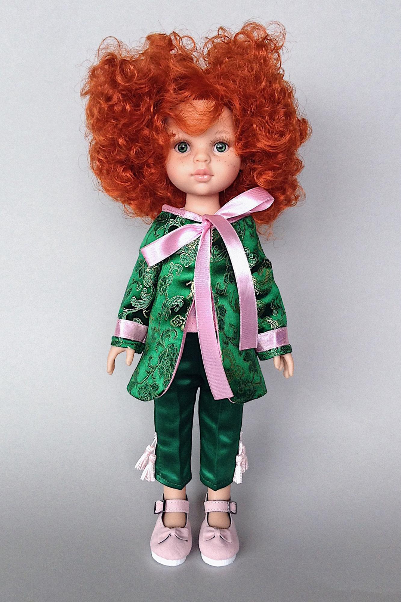 кукла рыжая Каролина Paola Reina 13206 в брючном костюме