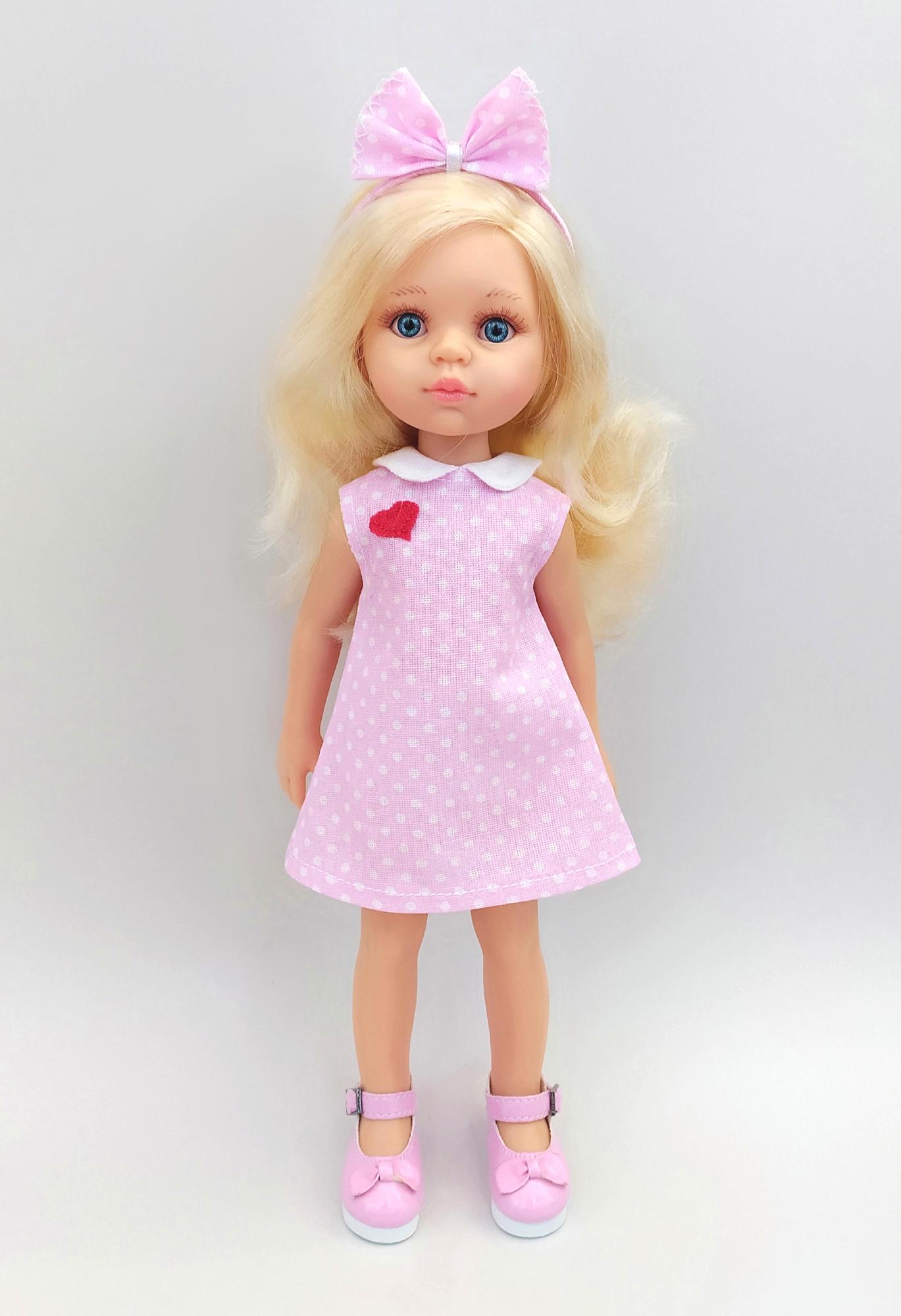 Платье хлопковое розовое