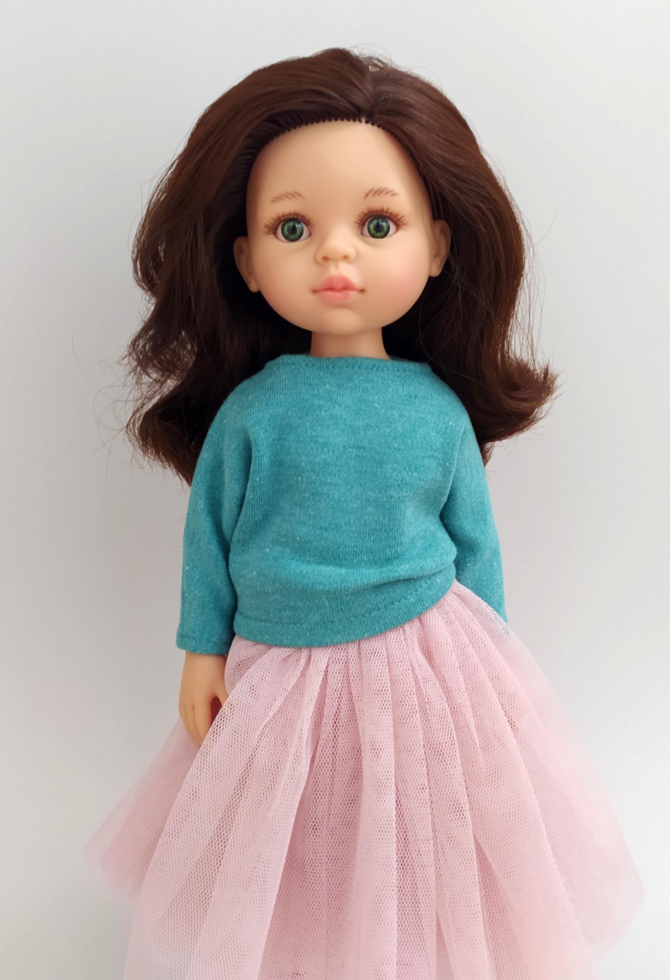 Юбка пышная розовая