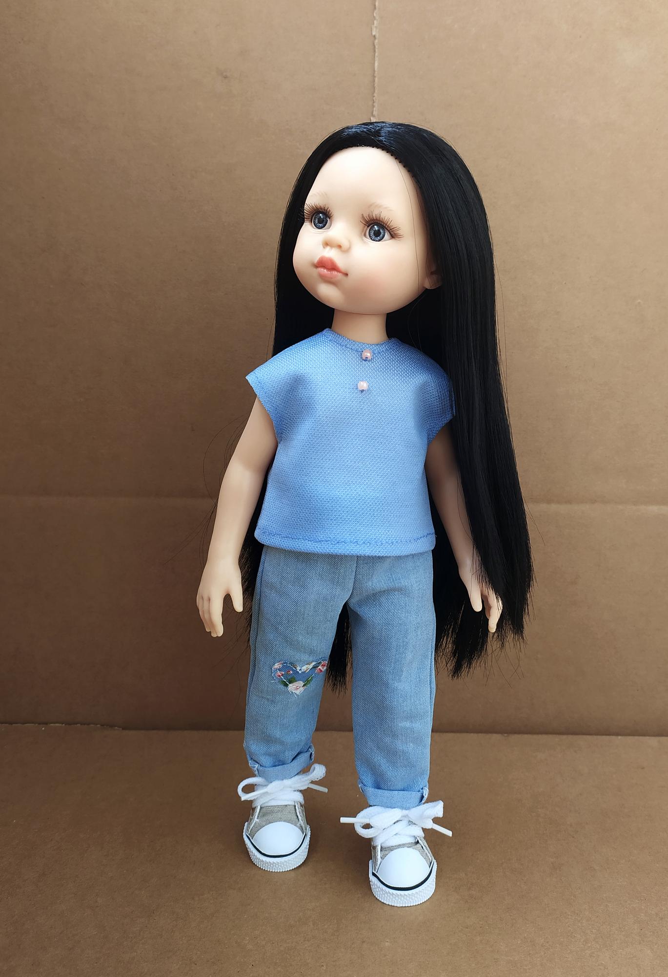 Футболка голубая