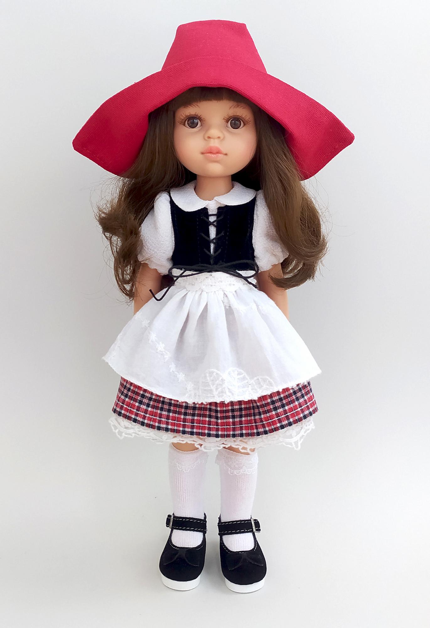 Кукла Кэрол "Красная шапочка"